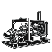 Siurbliai su vidaus degimo varikliais