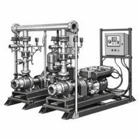 Priešgaisriniai siurbliai ir siurblinės EN12845